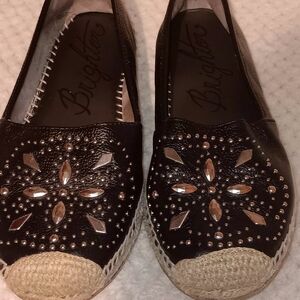 Brighton Black Studded Women's Shoes
